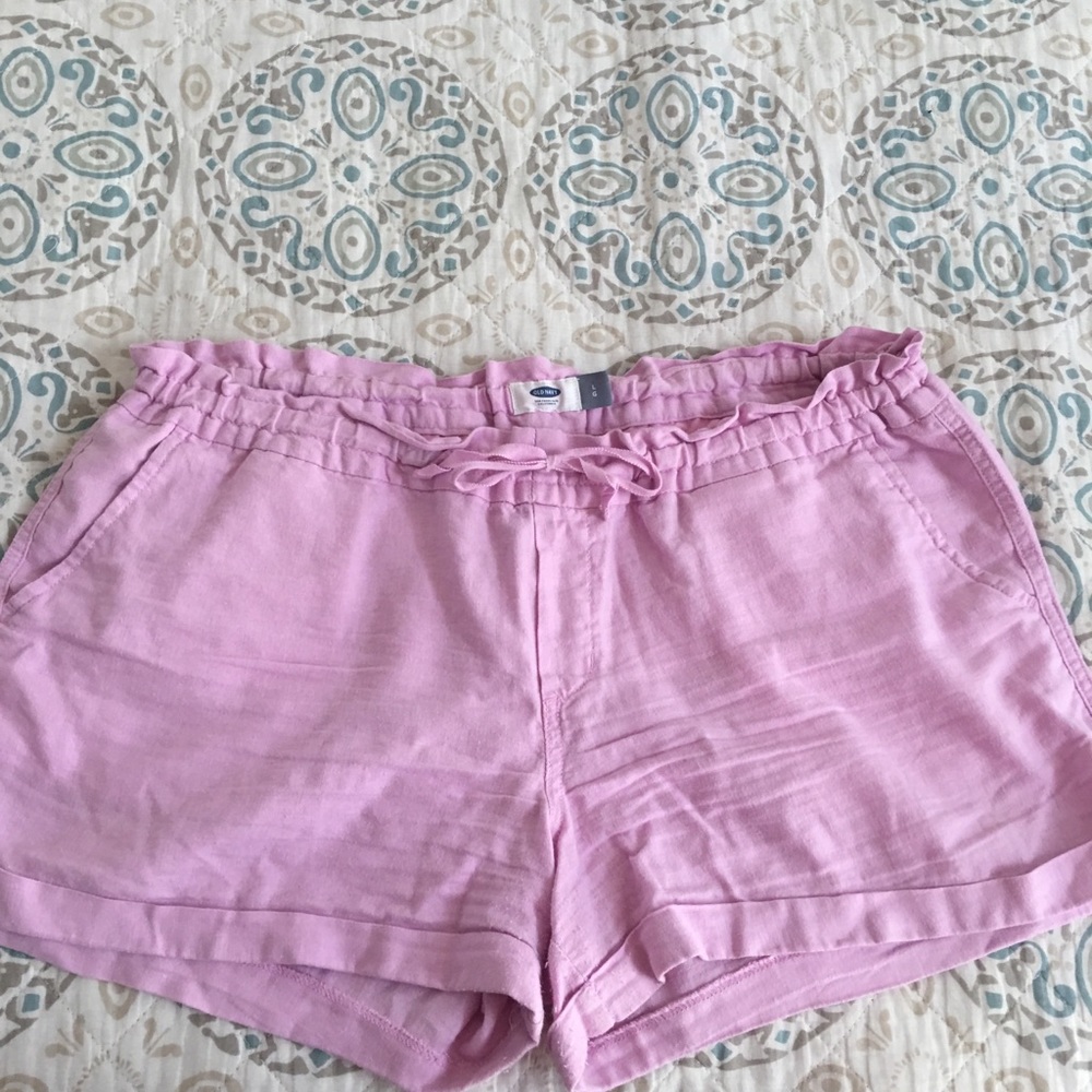 Pink shorts